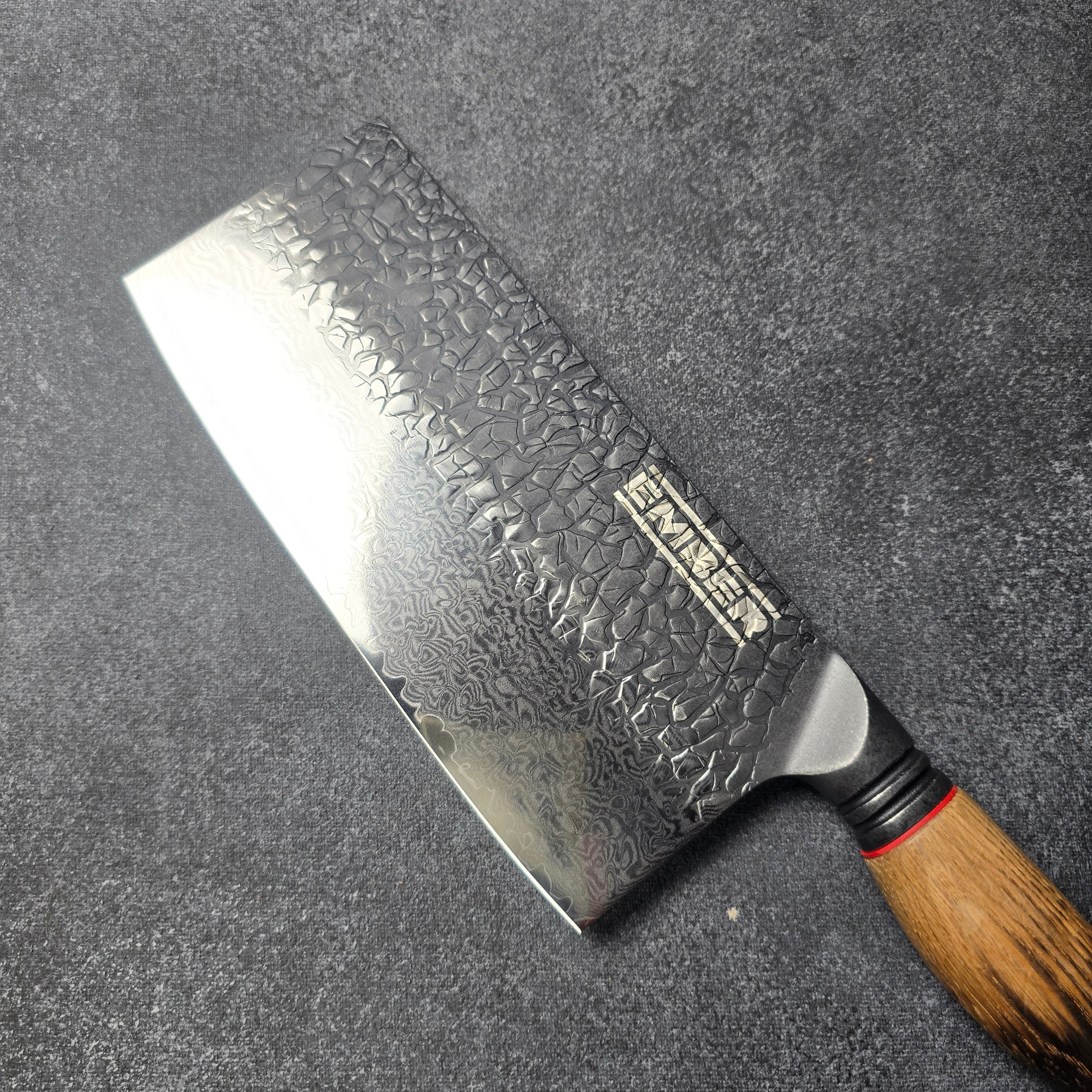 ASKA! CUCHILLO DE CHEF ORIENTAL STONEWASH Y DAMASCO 8" - Image 5