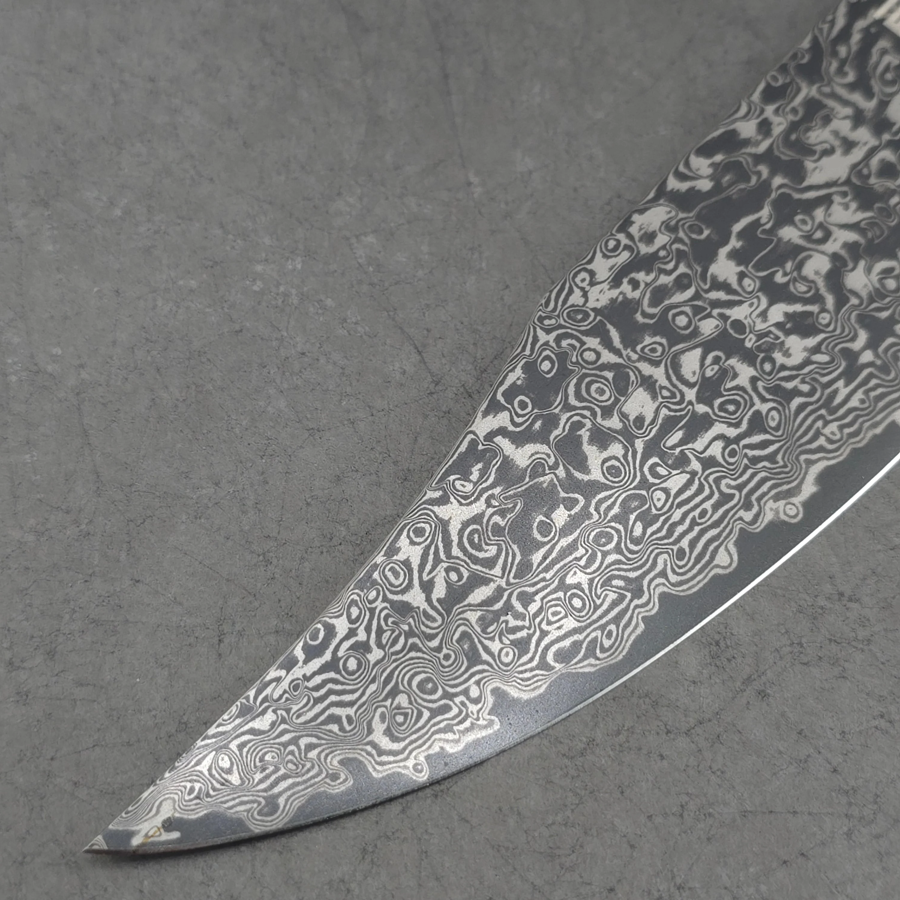 DASTAN CUCHILLO DE CHEF 8" Acero de Damasco recubrimiento DLC - Image 4