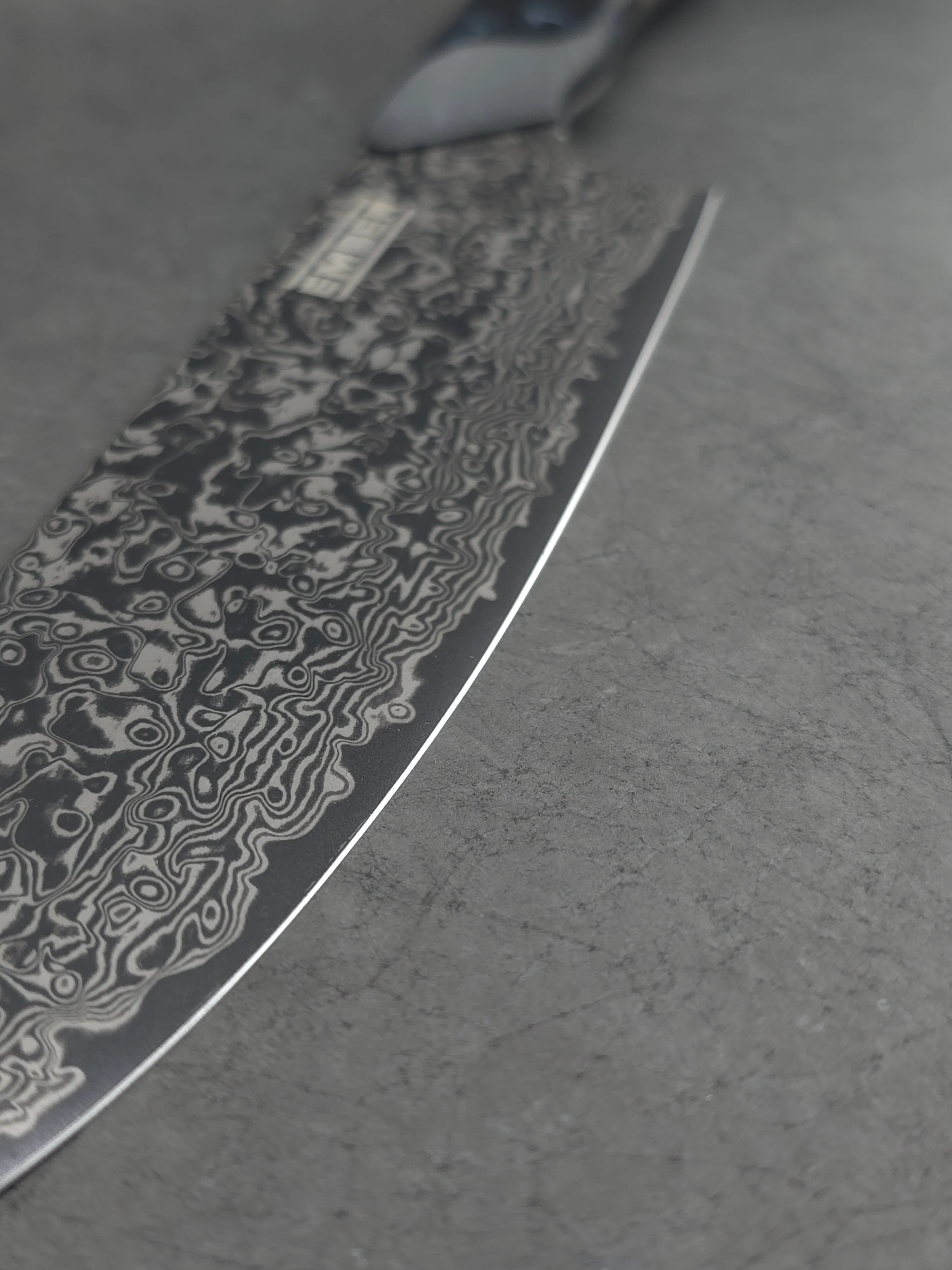 DASTAN CUCHILLO DE CHEF 8" Acero de Damasco recubrimiento DLC - Image 6