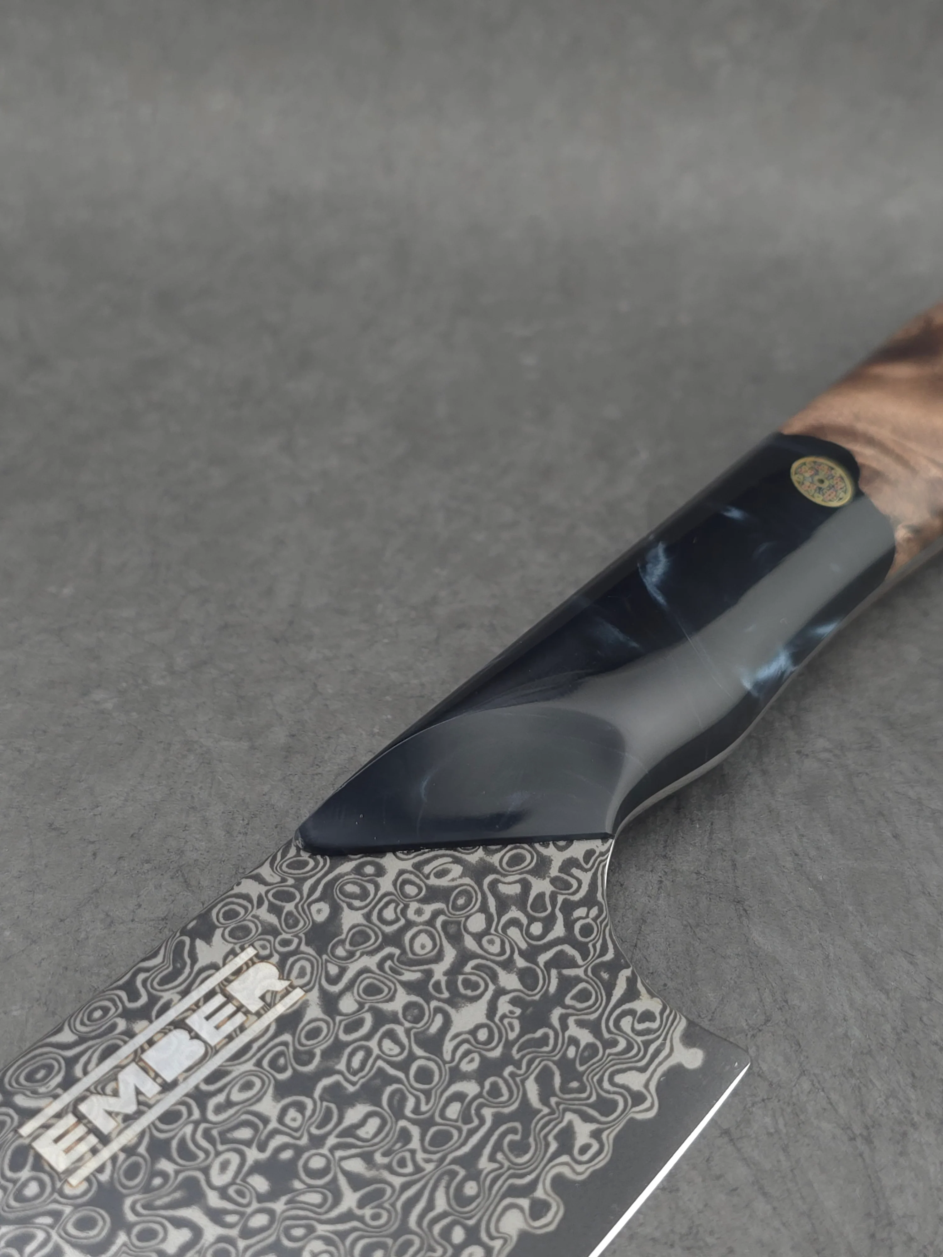 DASTAN CUCHILLO DE CHEF 8" Acero de Damasco recubrimiento DLC - Image 8
