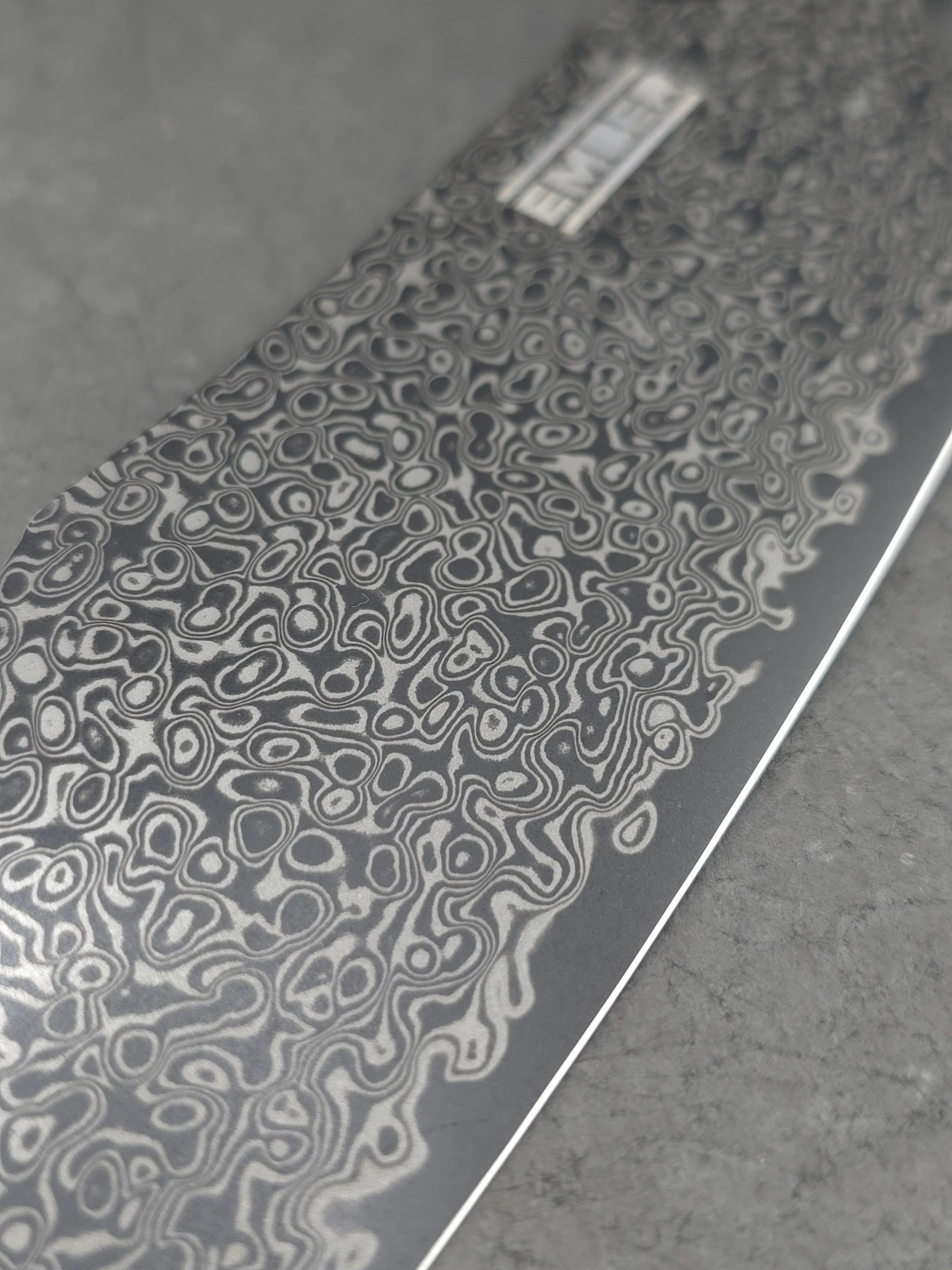 DASTAN NAKIRI 7" Acero de Damasco recubrimiento DLC - Image 5