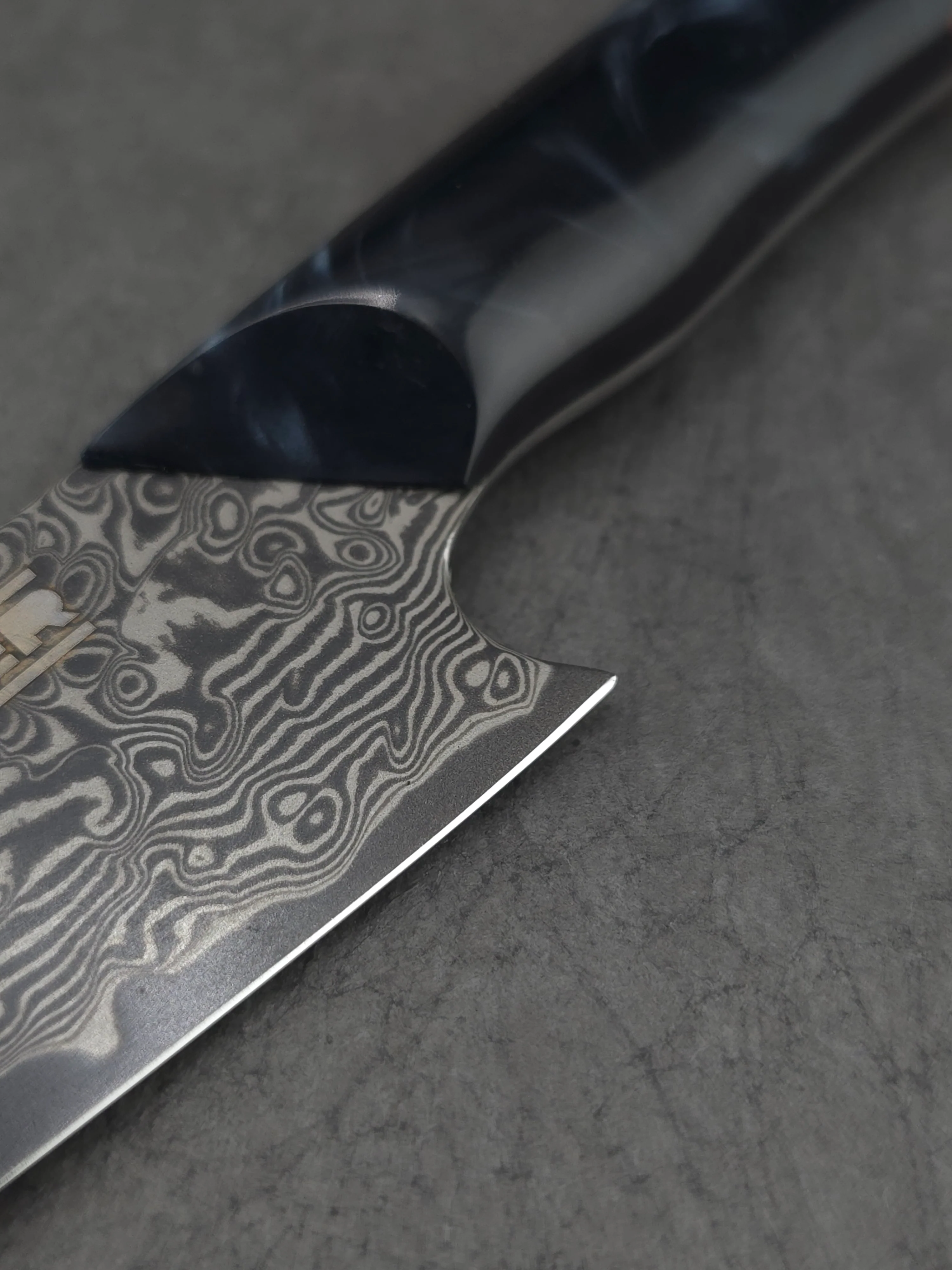 DASTAN UTILITARIO 6" Acero de Damasco recubrimiento DLC - Image 9