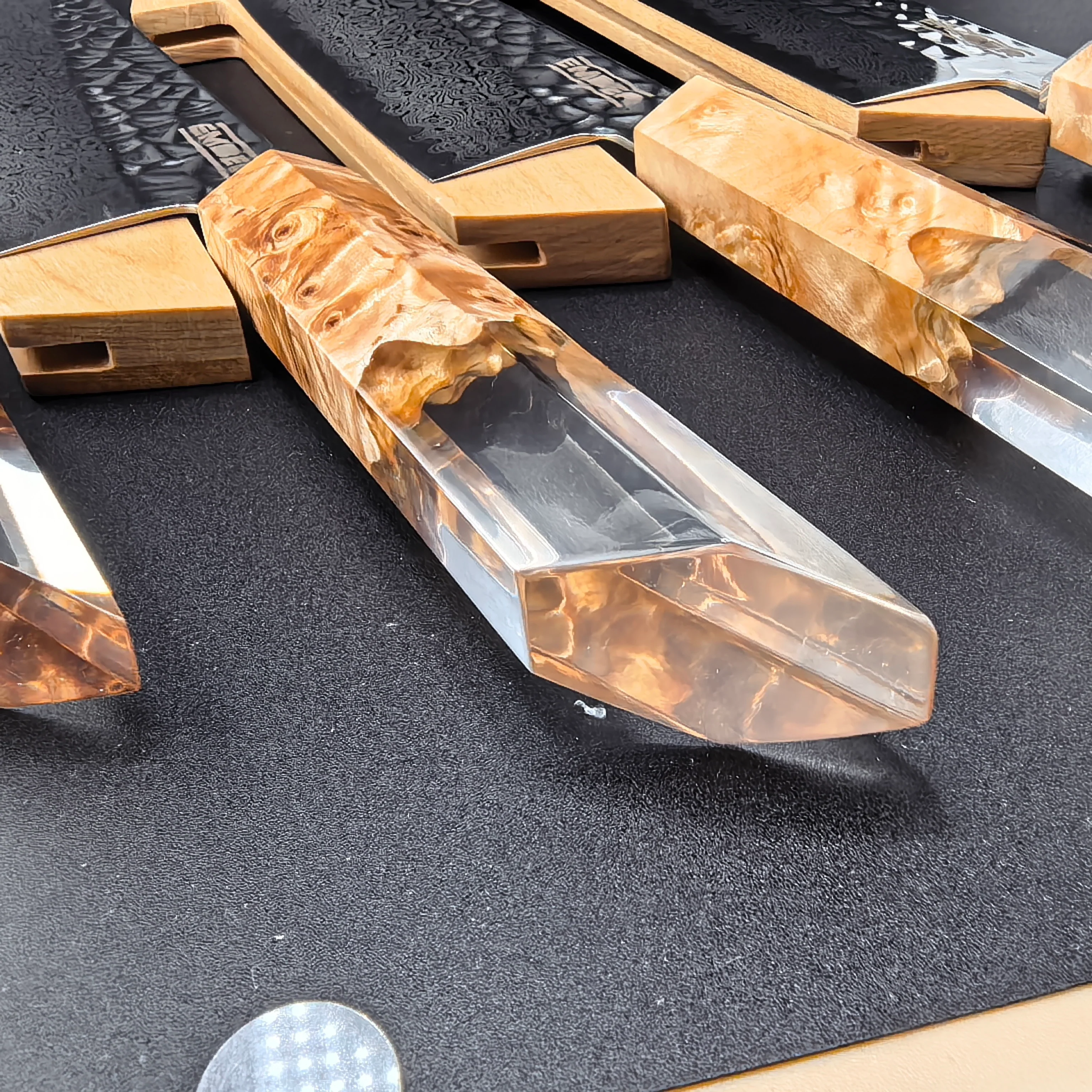 KA! BUNKA 5.5" ACERO AUS10 + SAYA MADERA - Image 4