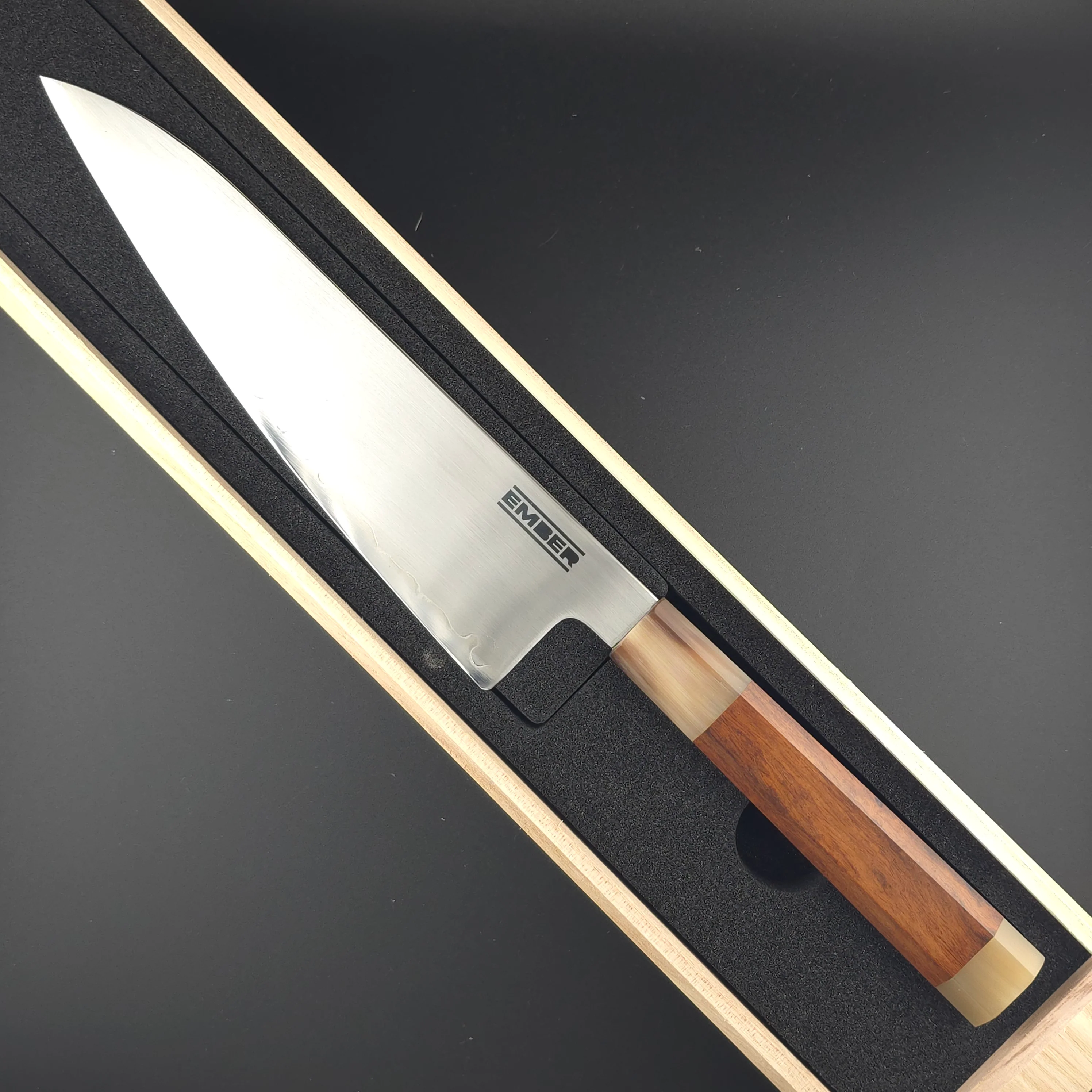 KUSANAGI! CUCHILLO DE CHEF 8" ACERO ZDP189 JAPONES - Image 9