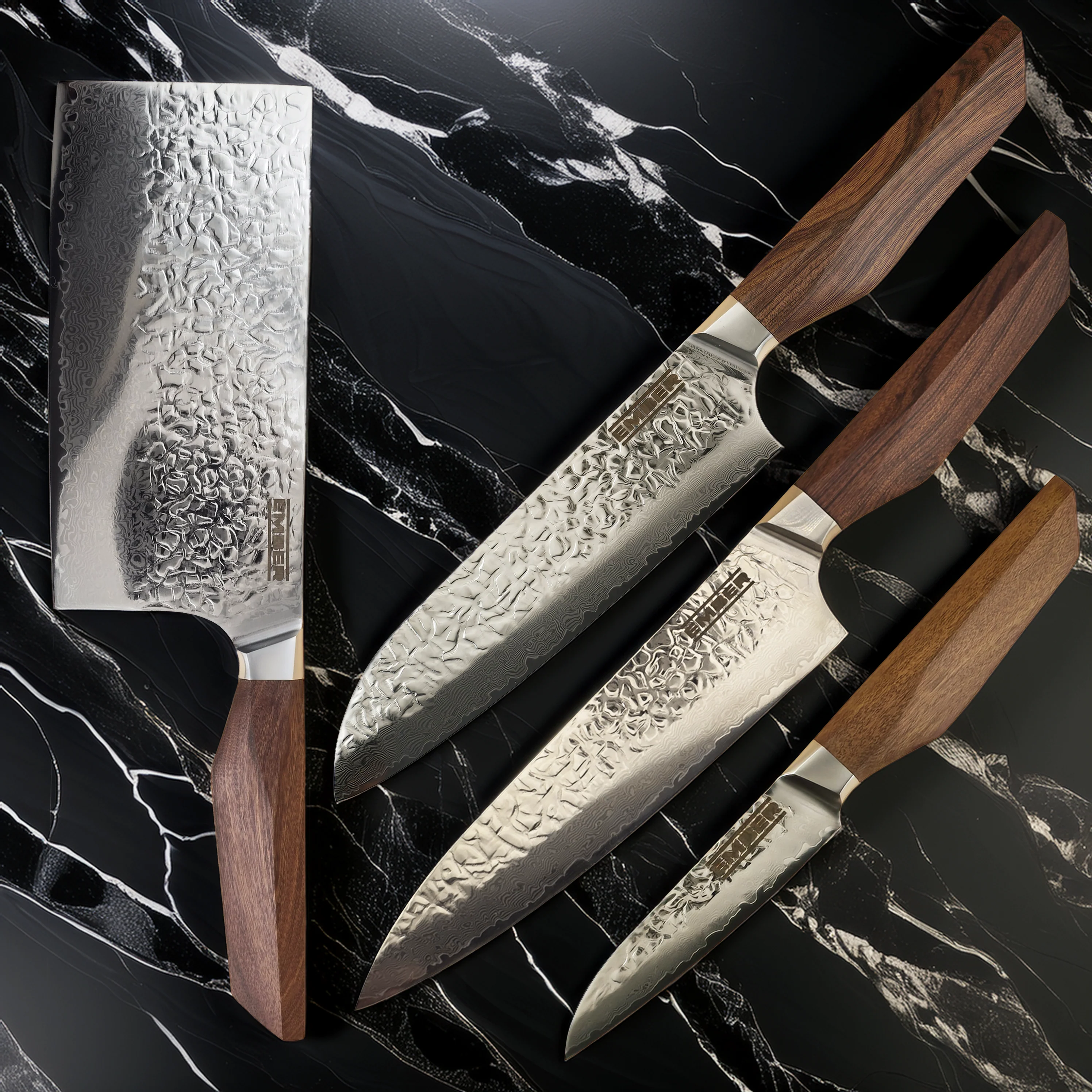 NOMADA! CHEF ORIENTAL 8" ACERO AUS10 - Image 3